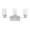 Nuvo Fixture, Vanity, 3-Light, Incandescent, 60W, 120V, A19, Medium Base, Height: 10.75 60/7173 - alternate 3